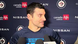 Winnipeg Jets pre-game media vs Seattle Kraken: Dylan DeMelo