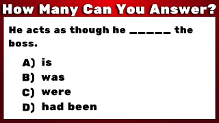 Master Verbs: Can You Answer These 45 Challenging Questions?