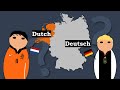 Why is Dutch from the Netherlands but Deutsch from Germany?