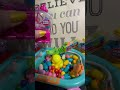 Dubble Bubble Showering Yellow Duck and Crocodile Lollipop With Gumballs|Toy Bathtub #shorts #howto