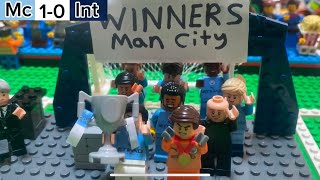 Man City 1-0 Inter Milan | 2023 Champions League Final All Goals & Highlights [Lego Football]