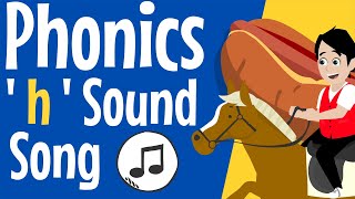 Phonics h Sound Song | h sound | the letter h | consonant h | h song | h | Phonics Resource