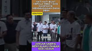 HATI HATI KADES JANGAN MENYALAHGUNAKAN DANA DESA #aniesbaswedan #amin #capres2024 #feedshorts