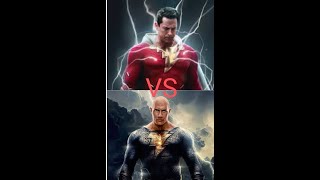 Black Adam vs Shazam #shorts #dceu #dc