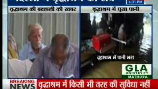 News24 Exclusive : Waterlogging in Delhi Old Age Home