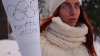 Toritto 2017, la fiamma olimpica arde nella neve: lo spot ufficiale dei Giochi