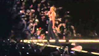 Madonna Flashes Her Boob in Paris  (MDNA Tour)