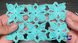 Hermosas estrellas tejidas a crochet paso a paso especiales para blusas mantas entre muchas ideas