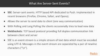 Building Web Services with Java EE 8: What Are Server-Sent Events?|packtpub.com