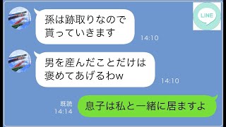 【LINE】嫁いびりで疎遠だった義母が孫を産んだことを聞きつけ自宅にやってきた→...【修羅場】 【スカッとする話】【スカッと】【浮気・不倫】【感動する話】【2ch】【朗読】【総集編】