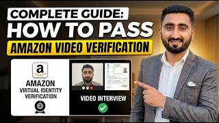 How to Complete Amazon Virtual Identity Verification (Video Interview) | USA & UK | 2026