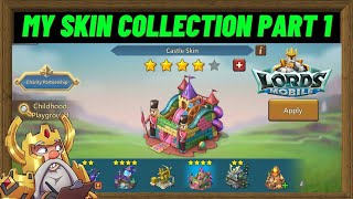 My Castle Skin Epic Collection Lords Mobile Part 1 #lordsmobile #aladdinlive