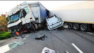 THE ULTIMATE TRUCK CRASH COMPILATION WITN NO LIGHT/SMALL TRUCKS  | 18+GT5