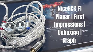 NiceHCK F1 Planar Magnetic Earphones | Unboxing | Graph Measurements