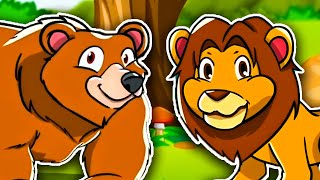 Learn Jungle Animal Sounds! | Animal Sound Songs for Toddlers | Kids Learning Videos