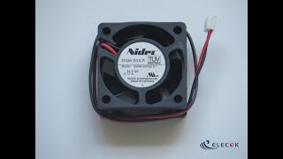 Nidec D04G-24TS2 01 24V 0.17A 2wires Cooling Fan, Replace