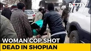 Special Police Officer Shot Dead Outside Her House In J\u0026K's Shopian