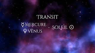 Transit de Mercure / Vénus à votre Soleil || Astrologie