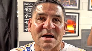 THOSE GLOVES ARE SUSPECT! - ANGEL GARCIA QUESTIONS BENAVIDEZ GLOVES IN FIGHT, TALKS THURMAN REMATCH