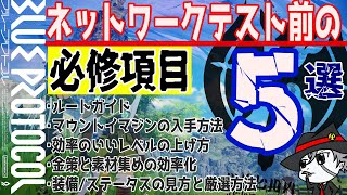 【BLUE PROTOCOL】ネットワークテスト参加前に知りたいことまとめ5選!!　‐基本的なことから便利機能、装備の厳選まで解説‐