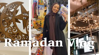 Ramadan Vlog 2022: Decor shopping with my husband, Iftar plans, Trying a new restaurant