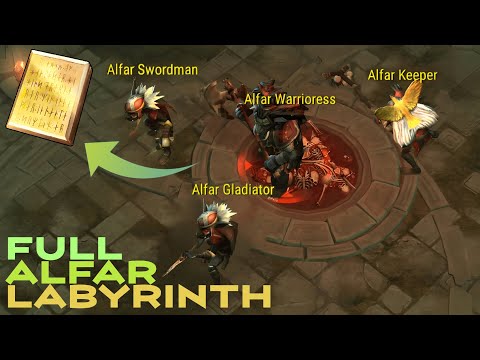 COMPLETE Alfar Labyrinth Guide In Frostborn