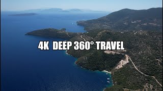 Best Beaches📍 Micro Gialos Beach, Lefkada, Greece 🎵 Deep House Drone 4K Footage