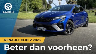 Rijden in de vernieuwde Renault Clio hybride (2023) - REVIEW - AutoRAI TV