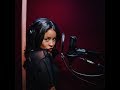Cierra Ramirez in the studio recording Faded