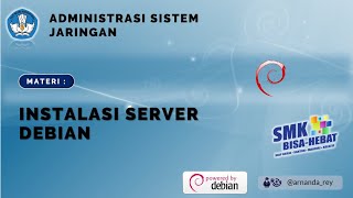 Langkah Install Debian Server Berbasis CLI (Text) - VirtualBox