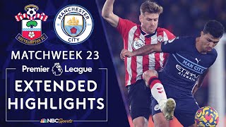Southampton v. Manchester City | PREMIER LEAGUE HIGHLIGHTS | 1/22/2022 | NBC Sports
