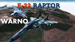 F22 Raptor dominates the sky in WARNO // Mod Gameplay.