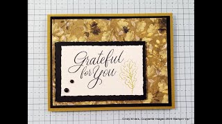 Cindy's Stamping Studio Presents Autumn Expressions from Stampin' Up!