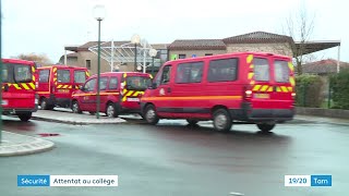 Attaque meurtrière simulée pour un exercice de sécurité plus vrai que nature dans un collège tarnais