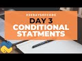 Conditional Statements | 30 Days of Code in Python | Day 3