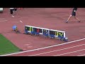 【第91回日本インカレ】 男子100m予選1組 0.5m s