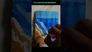 Sea painting//Easy painting#009//#shorts// #youtubeshorts//@ASPArtsandPaints