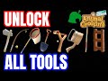 Unlock ALL Tools | Animal Crossing New Horizons (Pole, Ladder, Shovel, Axe, Slingshot, Net)