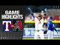 Rangers vs. D-backs Game Highlights (9/11/24) | MLB Highlights