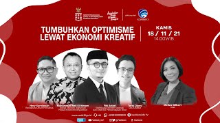 DIALOG PRODUKTIF KABAR KAMIS, “TUMBUHKAN OPTIMISME LEWAT EKONOMI KREATIF”