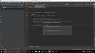 How to display a strings in listView in Android studio.