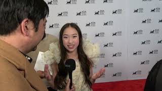 Reagan To Carpet Interview at the ASSC Entertainment Game Changer Awards 2024