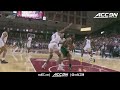 miami s norchad omier vs. bc s quentin post