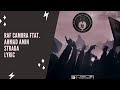 RAF Camora ft. Ahmad Amin - Strada (Lyric Edition)