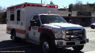 SBCoFD Ambulance 221, Medic Engine 221 \u0026 224 Reserved Responding