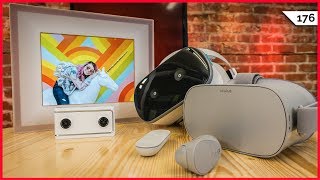VR Battle: Oculus Go vs. Lenovo Mirage Solo! AURA Digital Photo Frame, Mirage VR180 Camera Review!