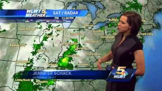 Steamy and Stormy (at Times) Saturday