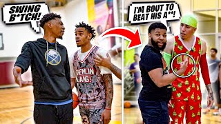 THINGS GOT HEATED.. TROLLING Real Hoopers Gone TERRIBLY WRONG! (5v5 Basketball)