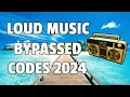 LOUD MUSIC BYPASSED Roblox Ids (WORKING 2024)