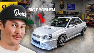 Giving a subscriber a WRX, IF he can fix it
